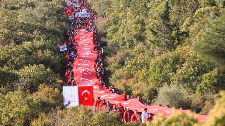 Çanakkale Zaferinin 110. yılında 110 bin genç