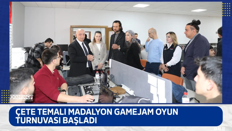 Çete temalı Madalyon GameJam Oyun turnuvası başladı