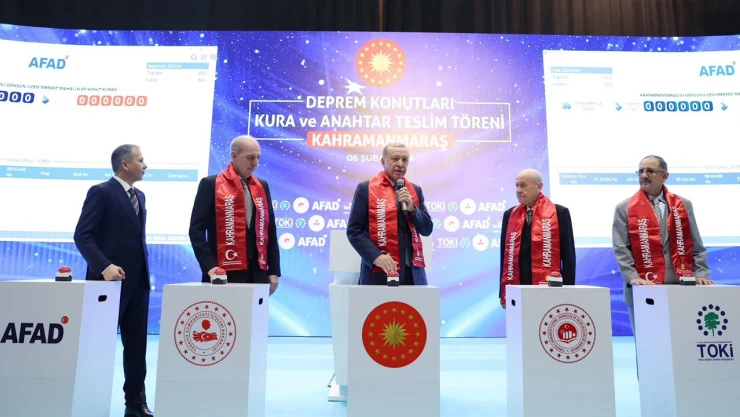 Cumhurbaşkanı Erdoğan 6 Şubat'ta Kahramanmaraş'ı yalnız bırakmadı