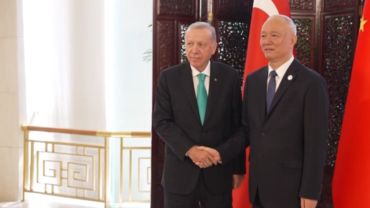 Cumhurbaşkanı Erdoğan, Çin Komünist Partisi Merkez Komitesi Birinci Sekreteri Say ile görüştü