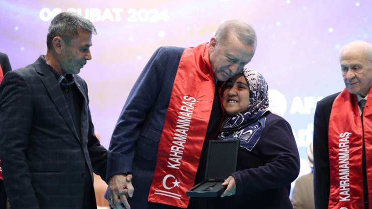 Cumhurbaşkanı Erdoğan'dan, Kahramanmaraş paylaşımı