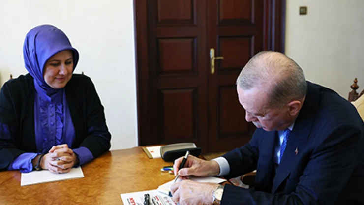 Cumhurbaşkanı Erdoğan, Gazze için kurban bağışında bulundu