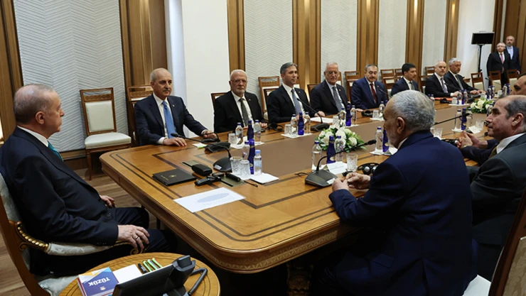 Cumhurbaşkanı Erdoğan, ırak temsilciler meclisi başkanını kabul etti