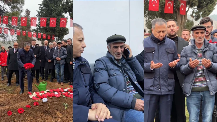 Cumhurbaşkanı Erdoğan, şehit babası Ali Özdemir ile görüştü