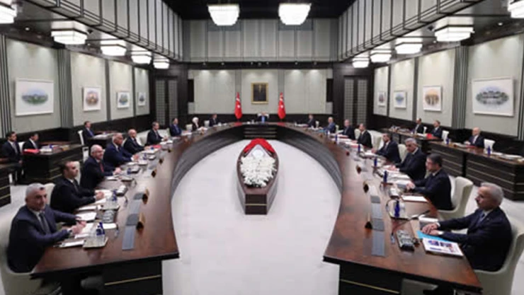 Cumhurbaşkanlığı Külliyesinde kritik toplantı başladı