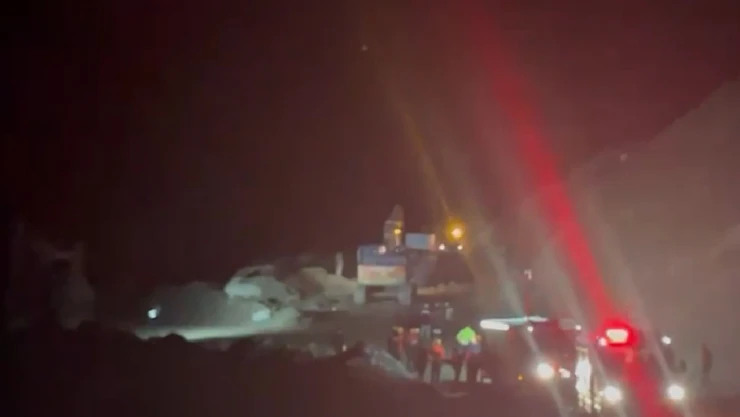 Demir madeni ocağında göçük