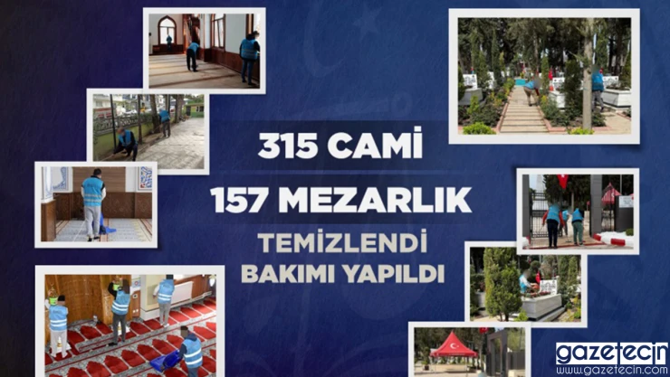 Denetimli serbestlik yükümlülerinden bayram mesaisi