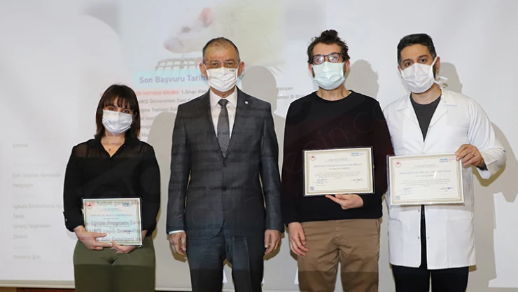 Deney hayvanları kullanım sertifikası eğitim programı düzenlendi