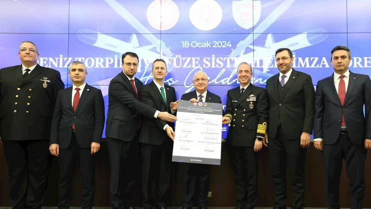 Deniz torpido ve füze sistemleri için imzalar atıldı