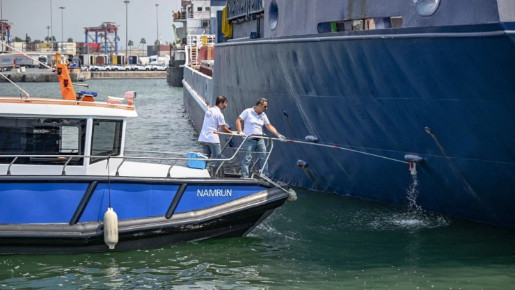 Denizi kirleten 91 gemiye yaklaşık 300 milyon lira ceza kesildi