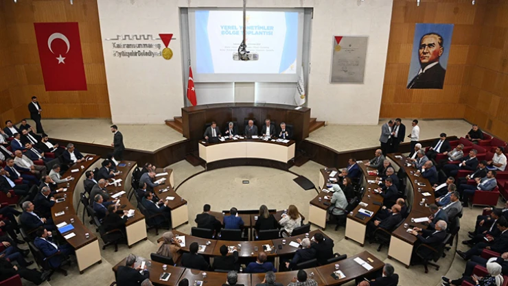 Deprem Bölgesi Belediye Başkanları Kahramanmaraş'ta bir araya geldi