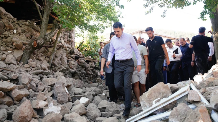 Depremin ardından hasar tespit çalışmaları tamamlandı