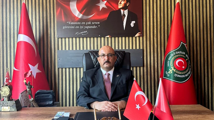 Dernek Başkanı Gazi Mehmet Ali Küpeli, 30 Ağustos mesajı yayımladı