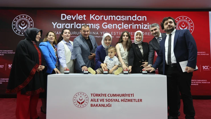 Devlet korumasındaki gençler kamu kurumlarına yerleştirildi