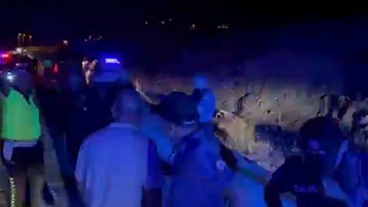 Devrilen motosikletin sürücüsü yaşamını yitirdi