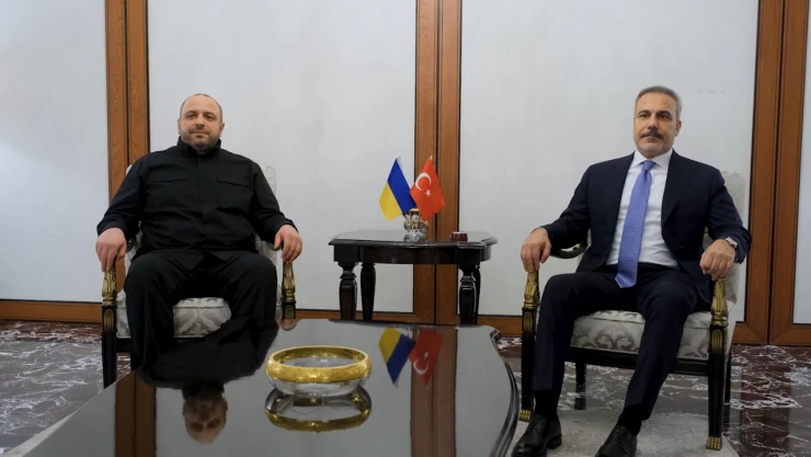 Dışişleri Bakanı Fidan, Umerov ile bir araya geldi