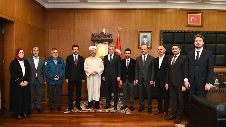 Diyanet İşleri Başkanı Prof. Dr. Ali Erbaş, Kahramanmaraş'ta