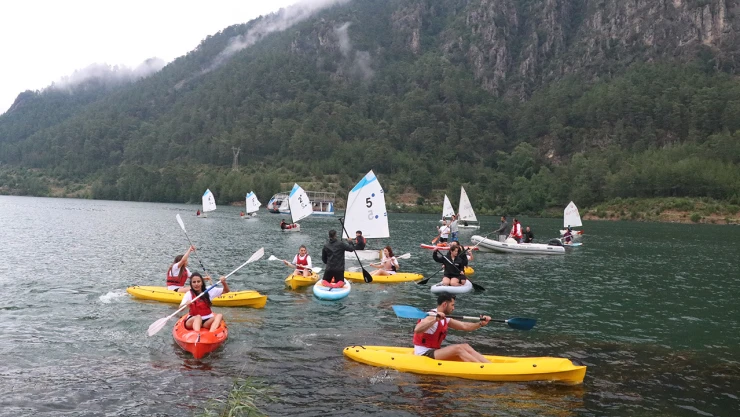 DoğaFest, yürüyüş ve su sporlarıyla başladı