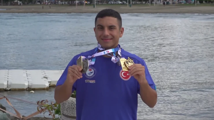 Doktor tavsiyesiyle başladı,2028 Paralimpik Oyunları için kulaç atıyor