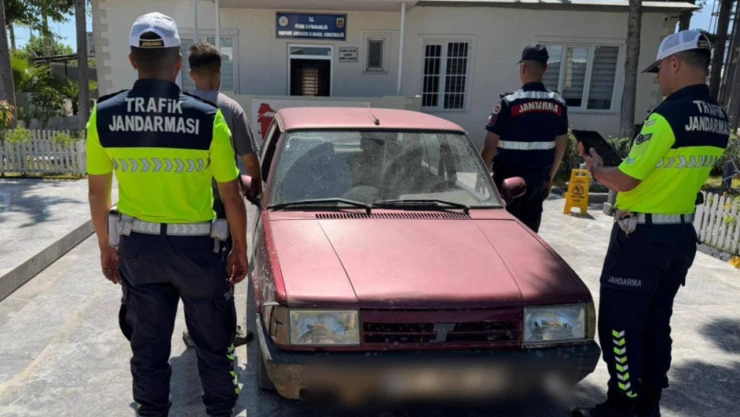 Drift yapan 2 sürücüye 99 bin lira ceza