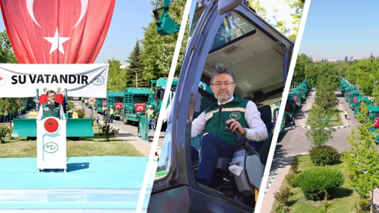 DSİ'nin araç filosu güçleniyor