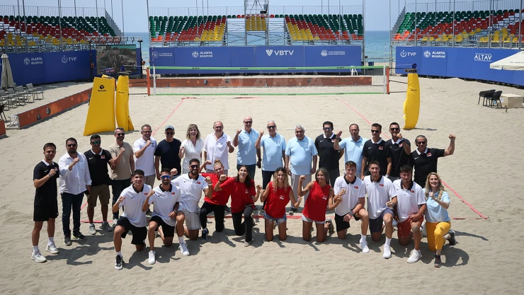 Dünya Plaj Voleybolu Pro Tur 2025'in Alanya etabı yarın başlayacak
