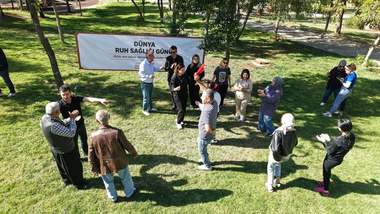 Dünya ruh sağlığı gününde Kahramanmaraş'ta moral günü
