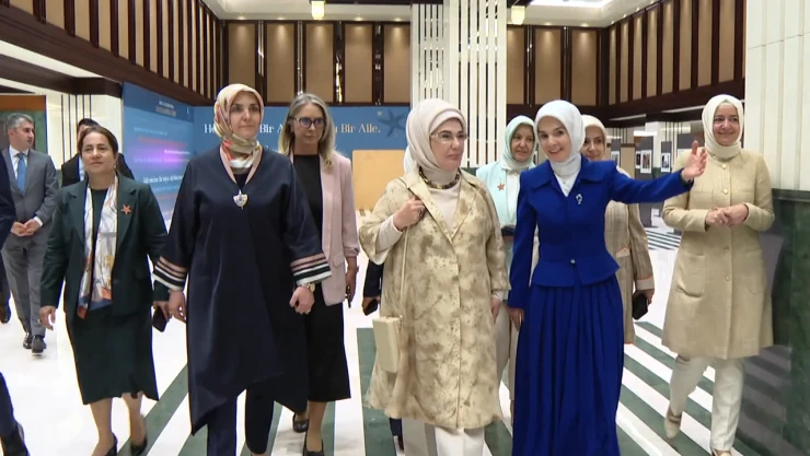 Emine Erdoğan'dan Kahramanmaraş'ın gönül elçilerine özgü dolu sözler