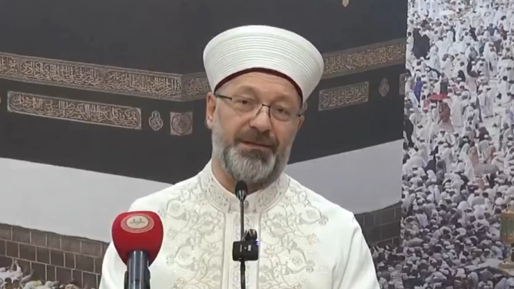 Erbaş, 'Medeniyet köklerimizde peygamber aşkı vardır'