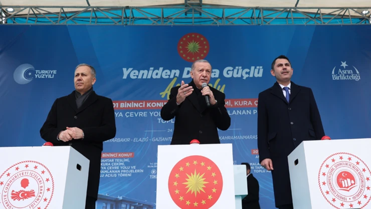 Erdoğan, '6 Şubat Kahramanmaraş depremlerinin yaralarını sarmaya devam ediyoruz'