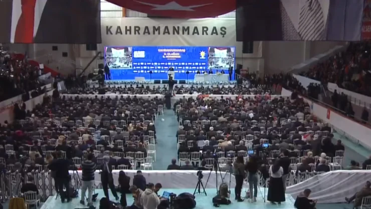 Erdoğan, AK Parti 8'inci İl Kongrelerini Kahramanmaraş'tan başlattı!