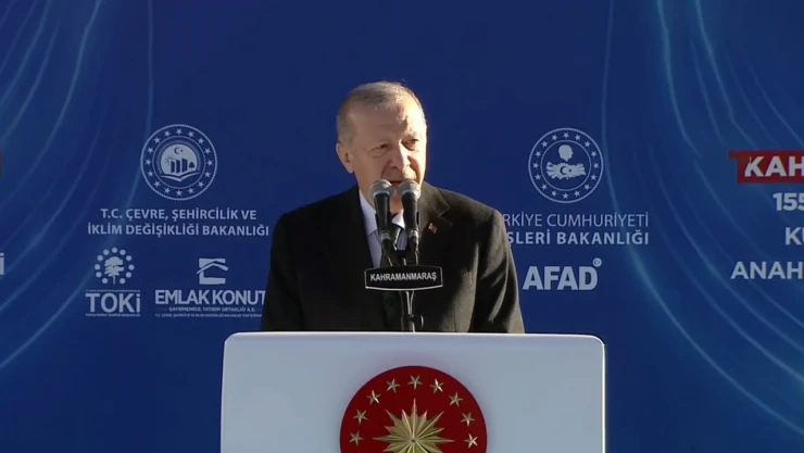 Erdoğan, 'Kahramanmaraş'ta 3 bin 499 konutu daha hak sahiplerimize teslim ediyoruz'