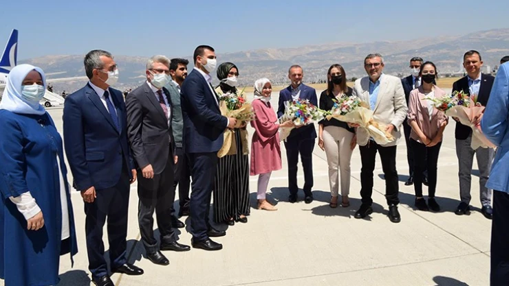 Erkan Kandemir, Mahir Ünal, Fatih Şahin ve Eyyüp Kadir İnan Kahramanmaraş'ta