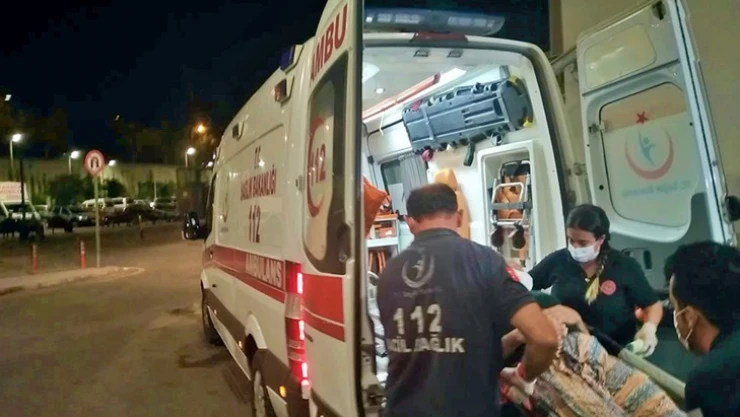 Eşi tarafından darbedilen kadın ve 2 çocuğu hastaneye kaldırıldı
