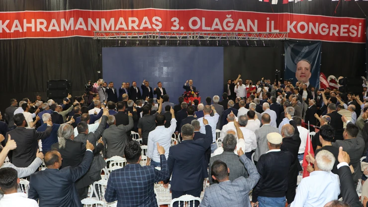 Fatih Erbakan, Kahramanmaraş İl Kongresinde konuştu