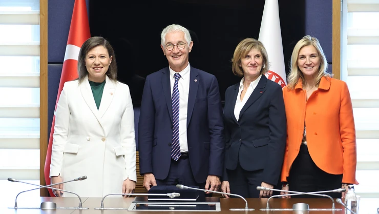 Fransa cumhuriyeti senatosu TBMM'de