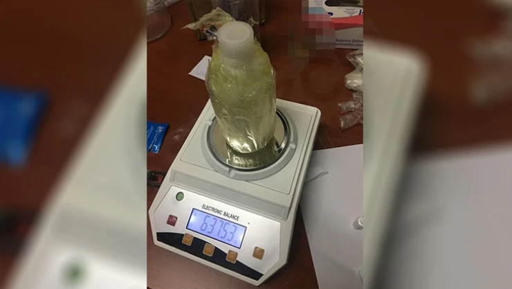 'Gamma-Bütirolaktan' cinsi uyuşturucu ele geçirildi