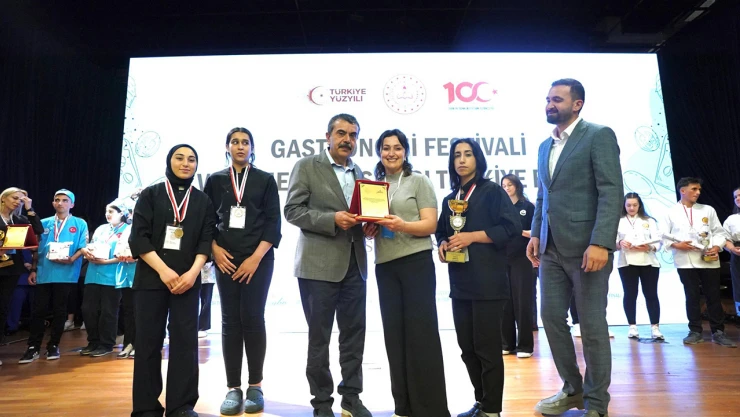 Gastronomi yarışmasında ödüller sahiplerini buldu