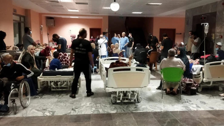 Gazze'deki Türkiye-Filistin Dostluk Hastanesine saldırı