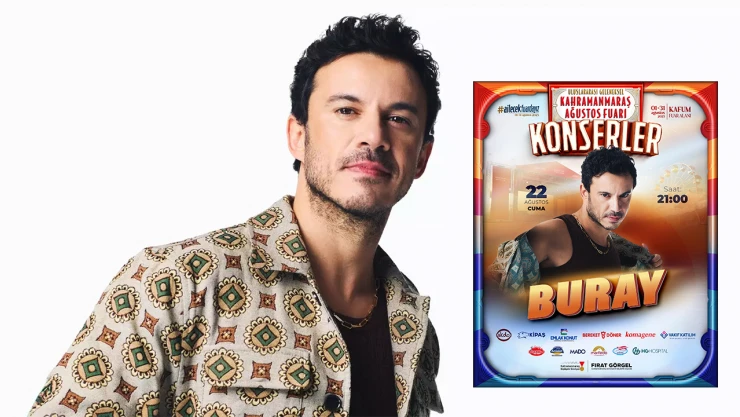 Geleneksel Ağustos Fuarı, Buray'ın şarkılarıyla coşacak