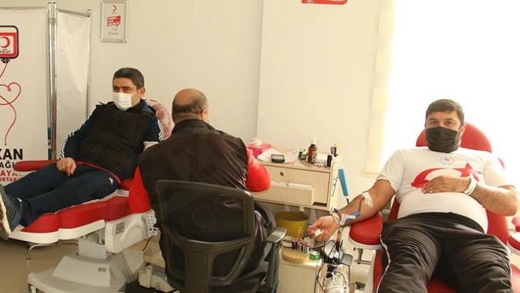 Gençlik ve Spor İl Müdürlüğünden kan bağışı