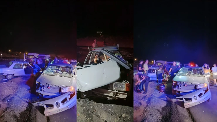 Göksun'da trafik kazası: 1'i ağır, 2 yaralı
