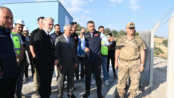 Görgel ve Ünlüer, Güneşevler inşaat sahasında incelemelerde bulundu