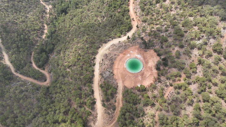 Gülnar ve Aydıncık'ta su toplama havuzu sayısı 45'e ulaştı
