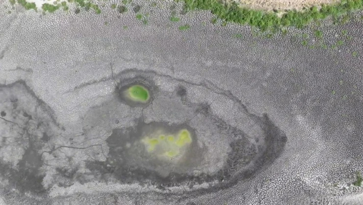 Habiller köyündeki 5 göletten 4'ü kuraklığa bağlı kurudu