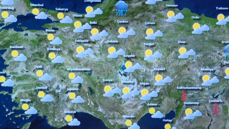 Hafta sonu sıcaklıklar mevsim normalleri üzerinde seyredecek
