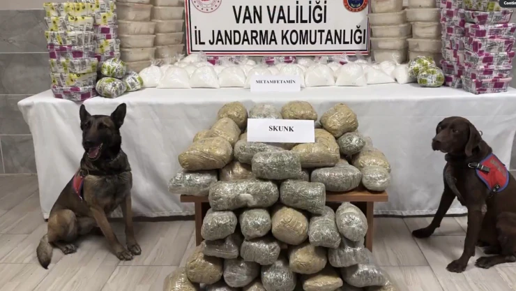 Hakkari ve Van'da uyuşturucu tacirlerine operasyon