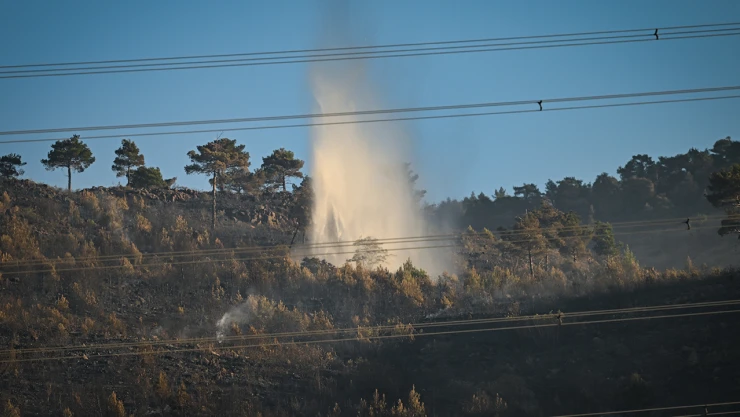 Hatay'daki yangın kısmen kontrol altına alındı