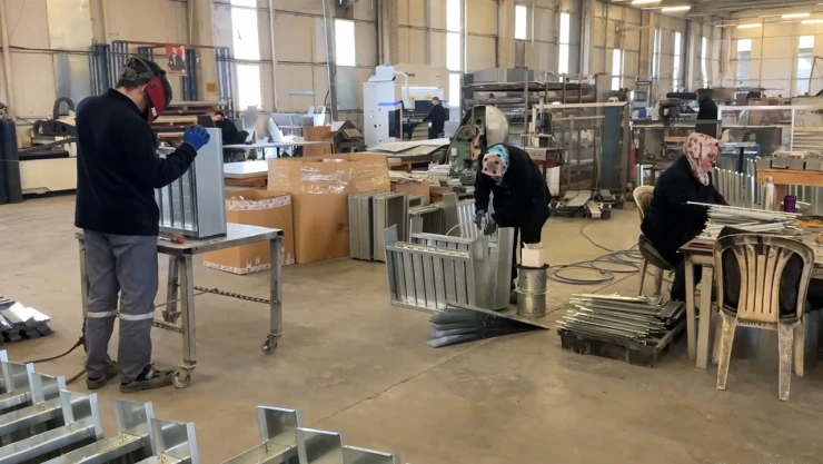 Havalandırma sistemi ekipmanları 20 ülkeye ihraç ediliyor