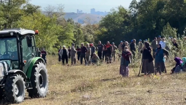 Hayvan barınağına karşı çıkan mahalle sakinleri eylem yaptı